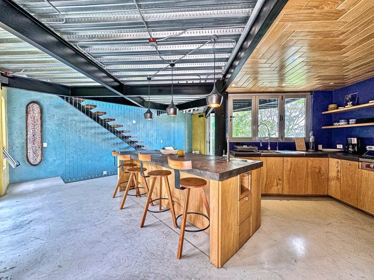 Unique Contemporary Mountainside Home