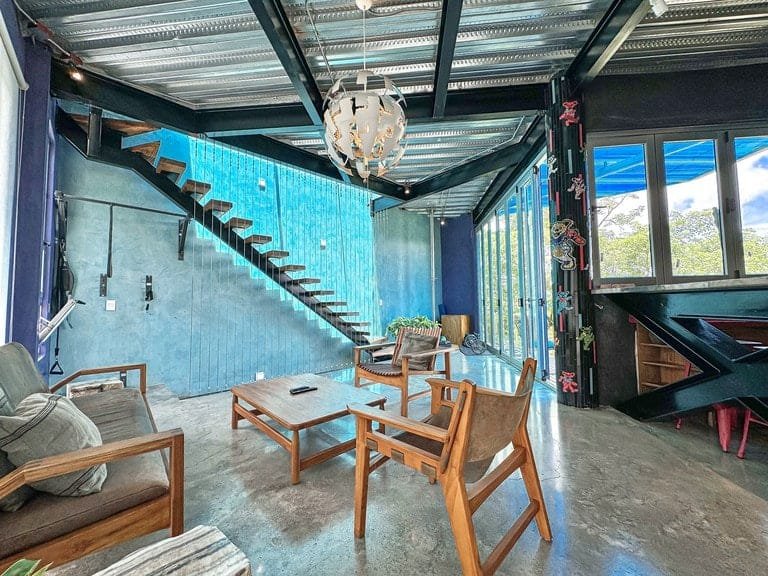 Unique Contemporary Mountainside Home