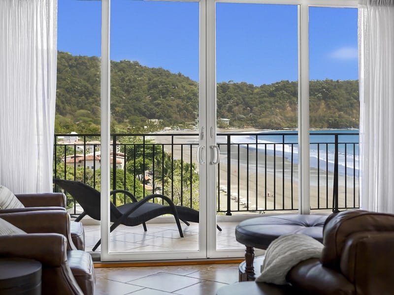 Beachfront condo in Jaco