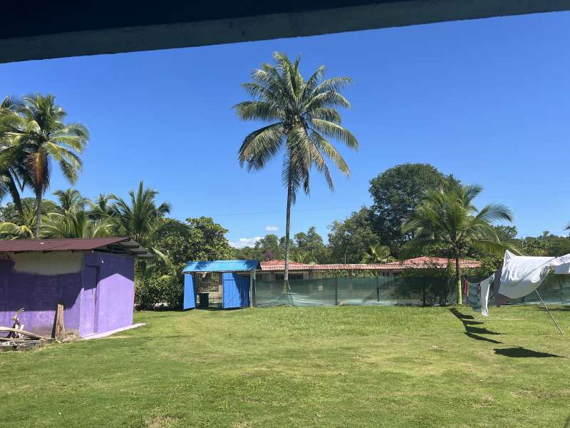 Beachfront home and cabins in Zancudo