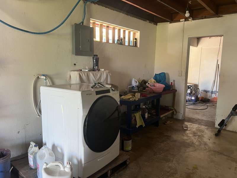 Beachfront home and cabins in Zancudo