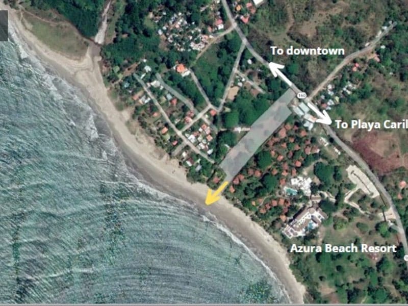 Beachfront lot for sale in Samara