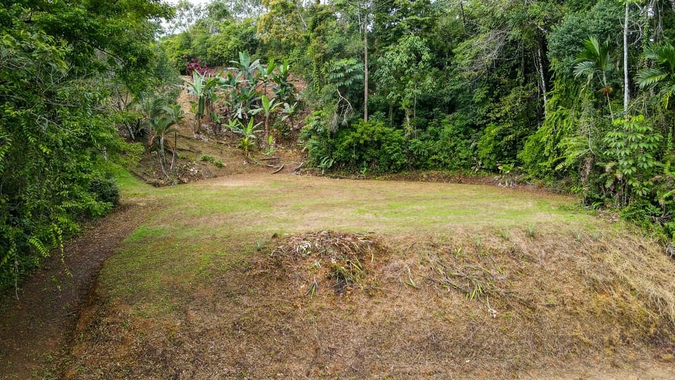 Land for sale with jungle and mountain views in Dominical