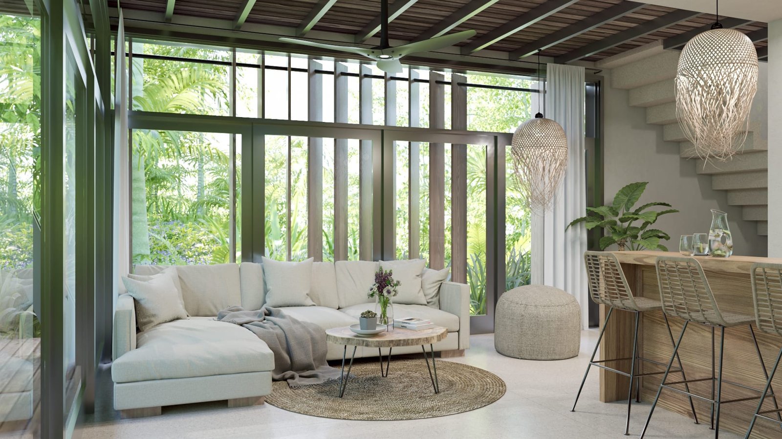 Fully Furnished 3-Bedroom Villa