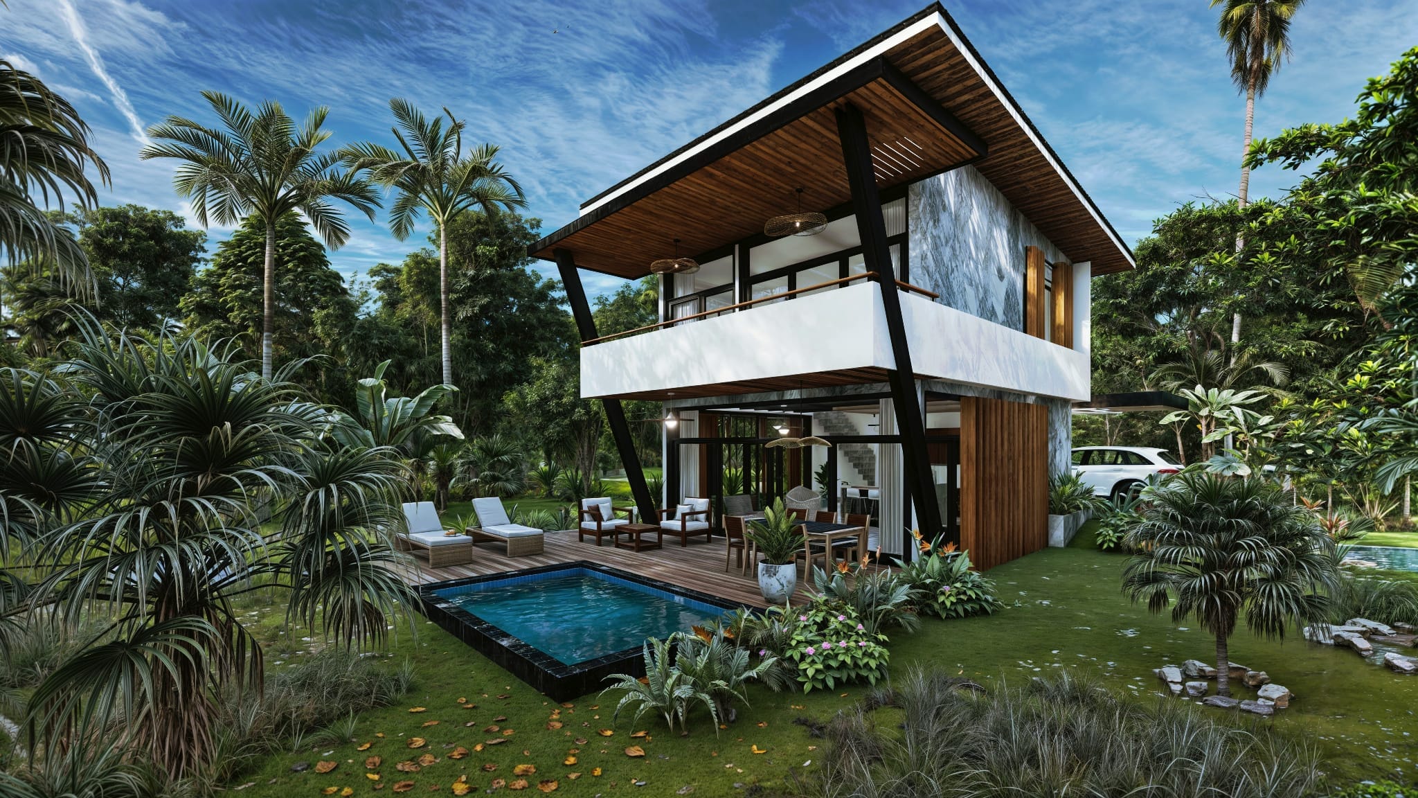 Fully Furnished 3-Bedroom Villa