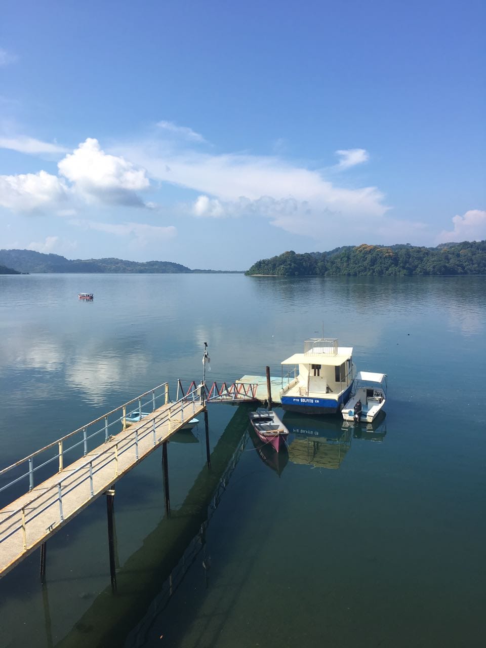 Titled Waterfront Property with Dock in Golfito
