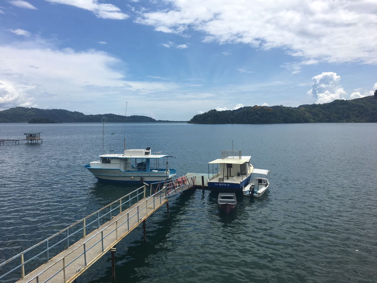 Titled Waterfront Property with Dock in Golfito