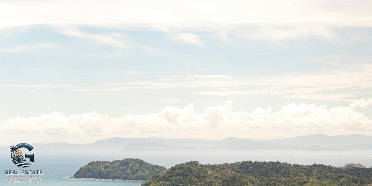 Jaco Beach aerial with ocean view - santa teresa costa rica real estate