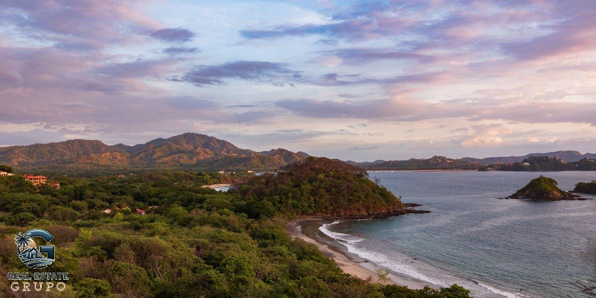 Guanacaste coastline at sunset - check property central valley costa rica